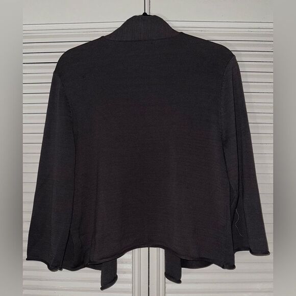 Habitat‎ Women’s Short Grey Open Front Cardigan Size M - Picture 3 of 7